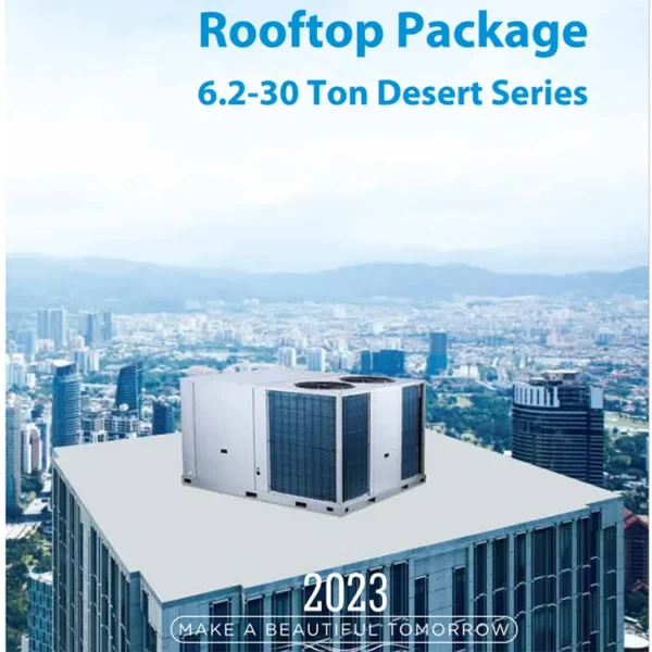 Only Rooftop Package Unit, 380v, R410A - view 2