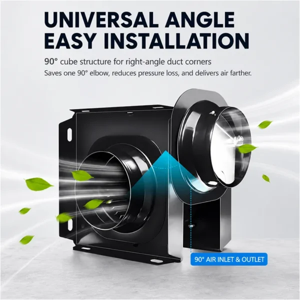 Operation Split Duct Fan, Centrifugal, Ceiling - view 4