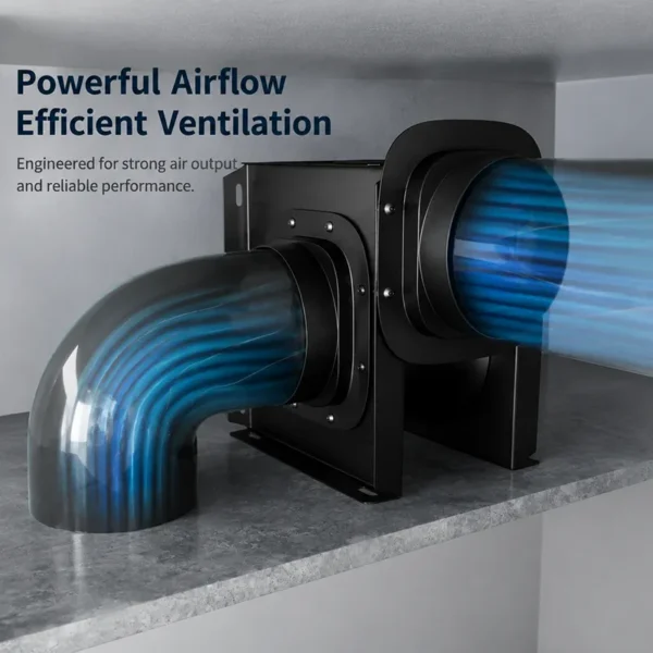 Operation Split Duct Fan, Centrifugal, Ceiling - view 6