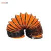 Orange High-pressure Durable Fan, 8-inch, 24-inch, PVC - view 6