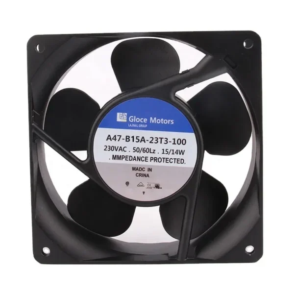 Original Globe Motor, AC230v, 15.5/14.5W, 120X120X38MM, 12CM