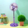 Oscillating Pedestal Fan, 110V, 45w(0.06hp), Metal - view 3