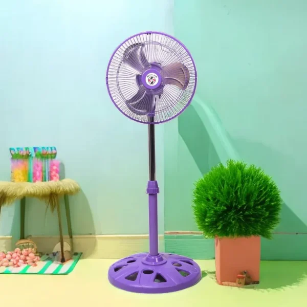 Oscillating Pedestal Fan, 110V, 45w(0.06hp), Metal - view 3