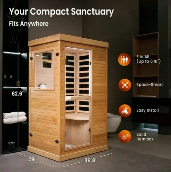 Other Home Heaters, 1000W, Plug Powered, 1 Person - view 4