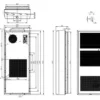 Outdoor Air Conditioner, 5000w, 220±15% VAC~50Hz - view 2