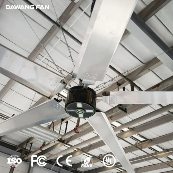 Outdoor Ceiling Axial Fan, Aluminum, 24FT - view 3