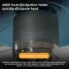 Outdoor Gas Heater, Stainless, Steel, 000W, LPG - view 4