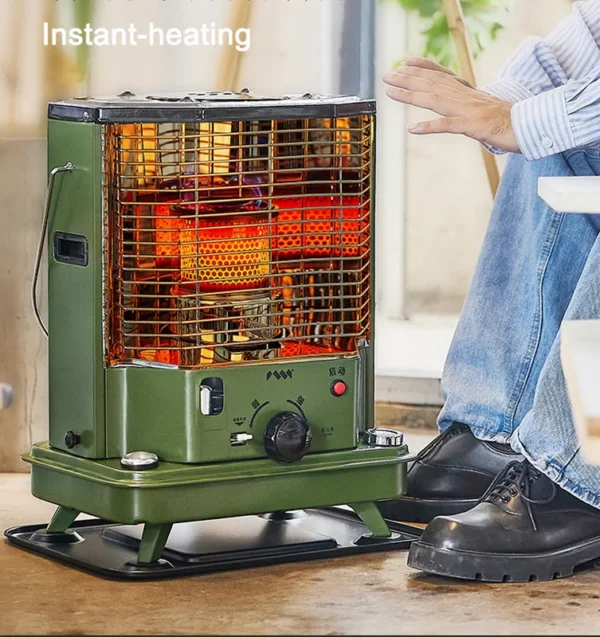 Outdoor Kerosene Heater, Portable, 4L, 2400W - view 2