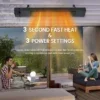 Outdoor Patio Infrared Heater, 1800W, 2400W, 3200W, Ceiling - view 6