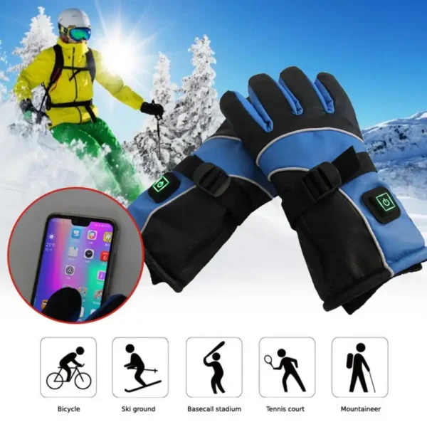 Outdoor Usb Charging Warmer, Cotton, Insulated - view 4