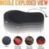 Outdoor Winter Foot Warmer, USB, Memory Foam, Warm Insole - view 2