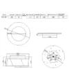 Outerrotor Centrifugal Exhaust Fan, SP-H-355, 220V - view 5