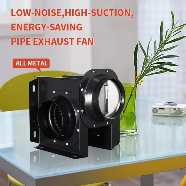 Outlets Duct Ventilation Fan, IP44, Centrifugal, Inline - view 6