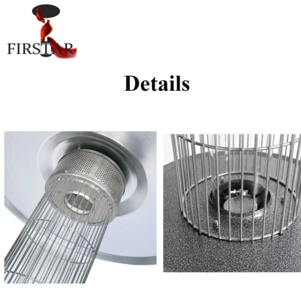Outside Propane Heater, Portable, Gas - view 3