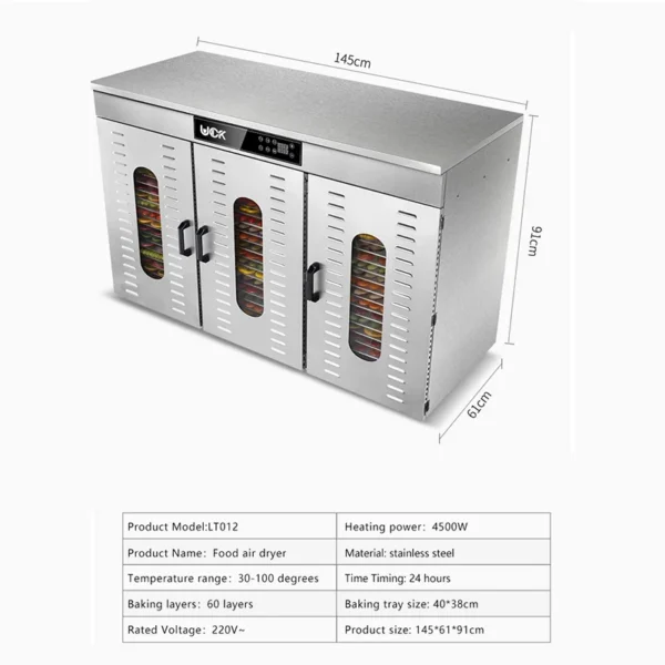Oven Industry Heat Pump, 230V, 4500W - view 6