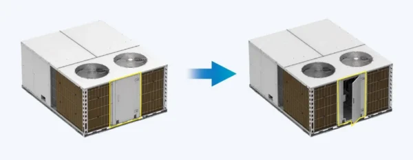 Package Unit, R410A, GK-H25TH/NaA-M(L, 60000Btu - view 2