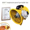 Paint Marine Axial Fan, BSFT-200-500mm, Portable - view 2