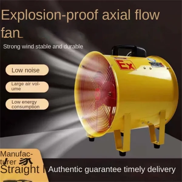 Paint Marine Axial Fan, BSFT-200-500mm, Portable - view 3
