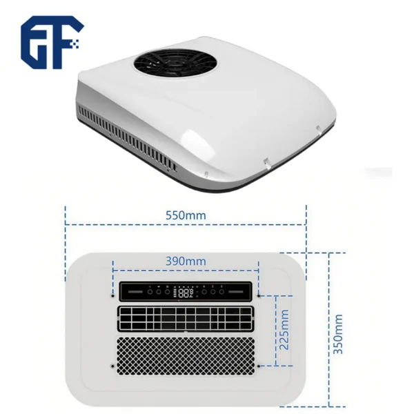 Parking Air Conditioner, 12/24V, Roof, 1900W, GMCC - view 4