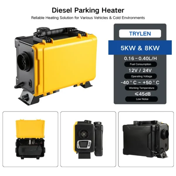Parking Heater, 5KW, 8KW, 220V, 24V
