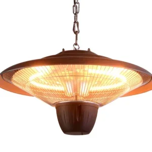 Patio Ceiling Radiant Heater, Electric, Aluminum