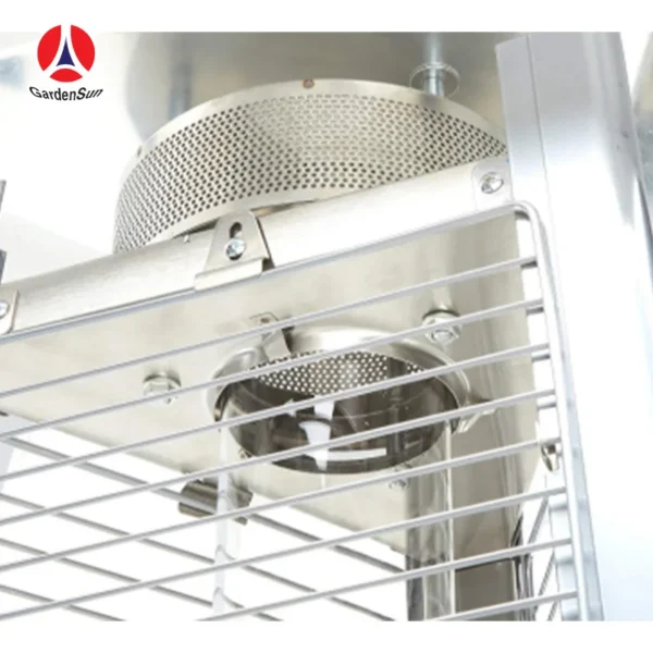 Patio Gas Heater, Stainless, Steel - view 2