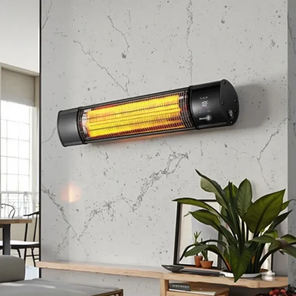Patio Heater, 1200W/2000W/2400W, IP65 - view 2