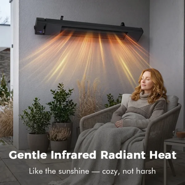 Patio Heater, 1500W, 2400W, 3200W, IP65 - view 5