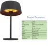 Patio Heater, 1500W, Waterproof - view 5