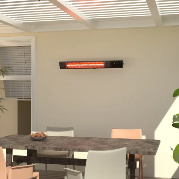 Patio Heater, 2000W, Wall - view 4