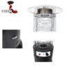Patio Heater, 5000-13000W, Steel - view 3
