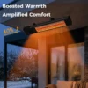Patio Heater, Aluminium, 220-240V, 1800W - view 3
