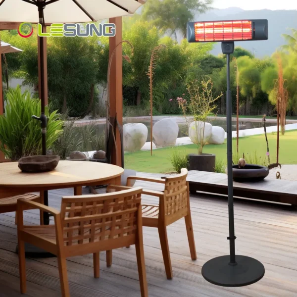 Patio Heater, Electric, Metal - view 6