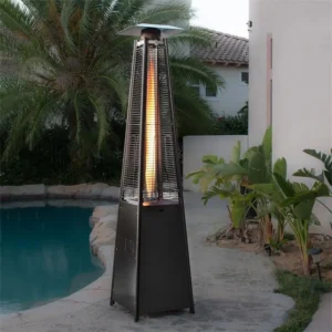 Patio Heater, Gas Powered, Metal