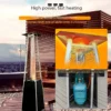 Patio Heater, Gas Powered, Metal - view 4