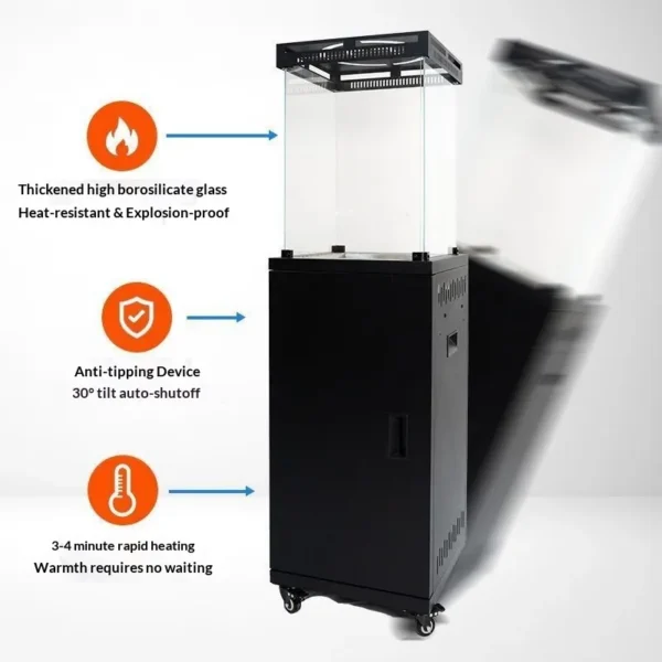 Patio Heater, LPG, 04A - view 2