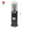Patio Heater, Portable, 11KW, Stianless Steel - view 4