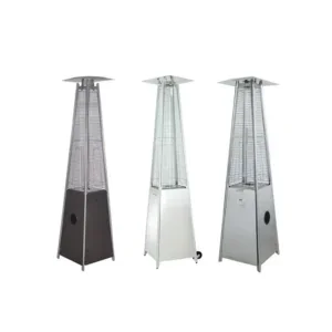 Patio Heater, Portable, 5000-13000W, Steel