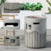 Patio Heater, Portable, Magnesium Oxide, Gargen Furniture - view 3