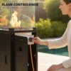 Patio Heater, Portable, Steel - view 4