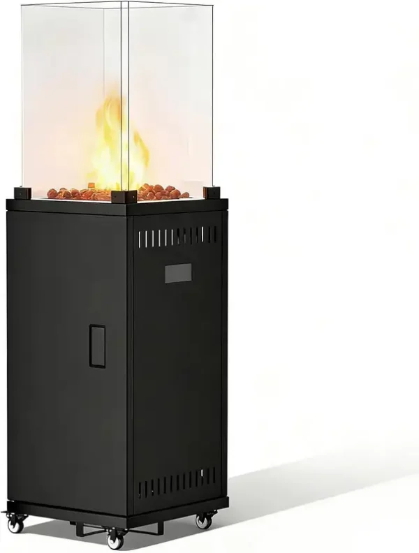Patio Heater, Portable, Steel - view 5