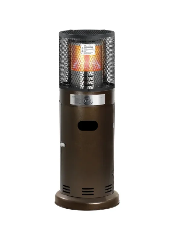Patio Heater, Portable, Steel, 11kW - view 2