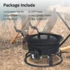 Patio Heater, Portable, Steel, Patio Heaters - view 5
