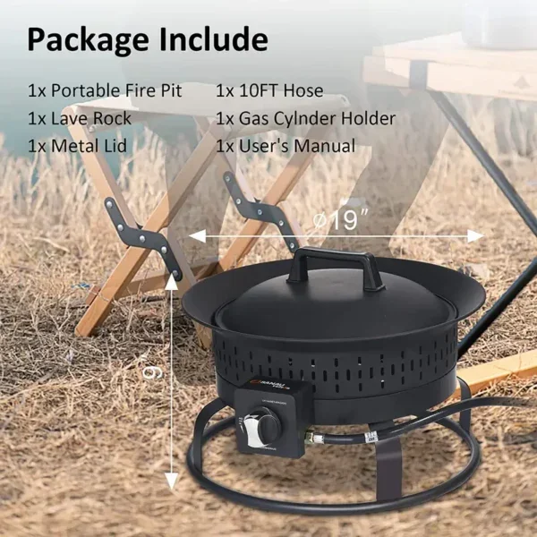 Patio Heater, Portable, Steel, Patio Heaters - view 5