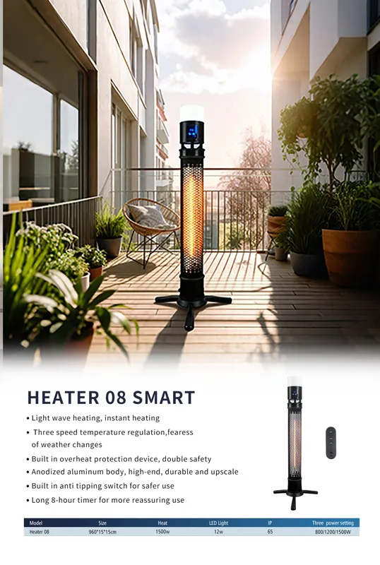 Patio Heater, Portable, Waterproof - view 2