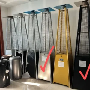 Patio Heater, Stainless, Steel