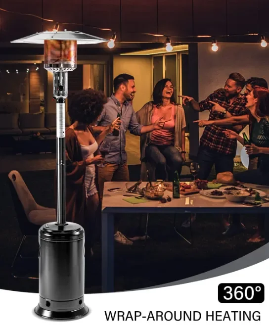 Patio Heater, Stainless, Steel - view 6