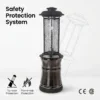 Patio Heater, Stainless, Steel, Portable - view 3