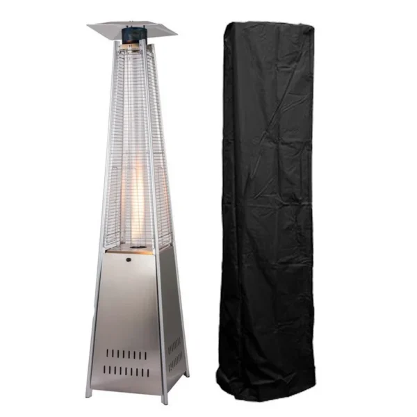 Patio Heater, Stainless, Steel, Portable - view 5