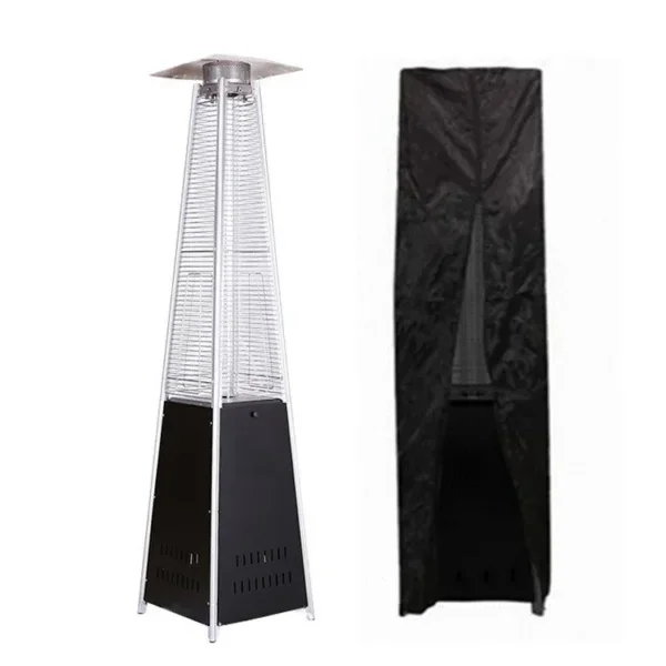 Patio Heater, Stainless, Steel, Portable - view 6